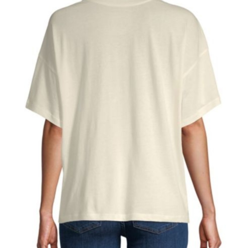 Peace Love World Kenny Dropped Shoulder Top - Picture 2 of 7